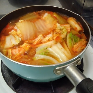 「白菜」海鮮キムチ鍋